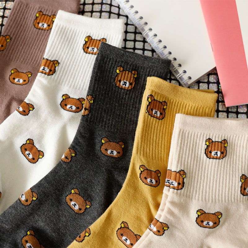 Hellosocky - Cuty Bear Sockies 5 pack